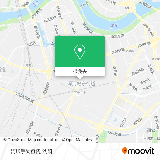 上河脚手架租赁地图