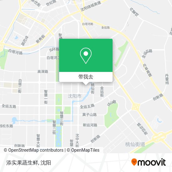 添实果蔬生鲜地图