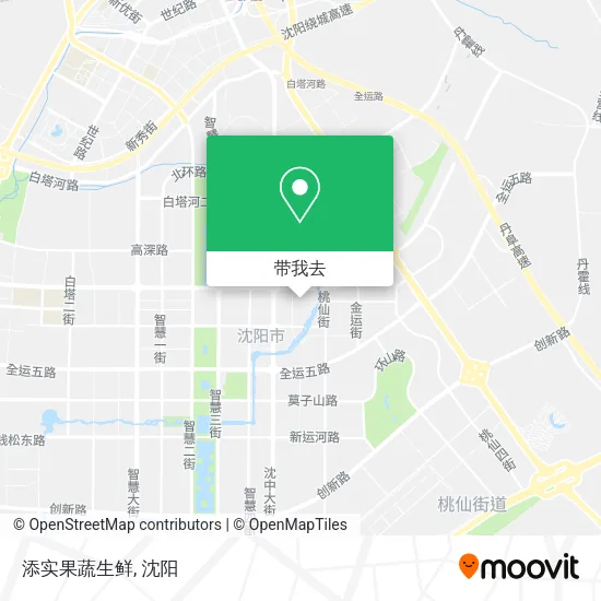 添实果蔬生鲜地图