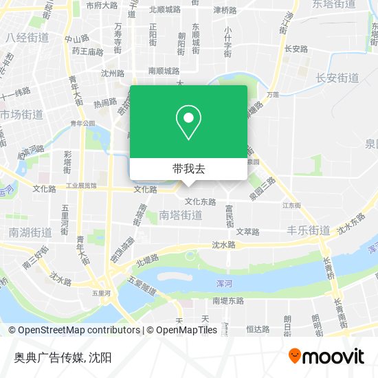 奥典广告传媒地图