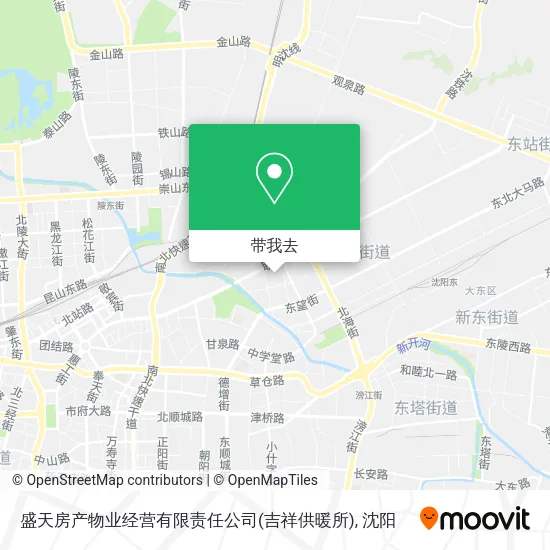 盛天房产物业经营有限责任公司(吉祥供暖所)地图