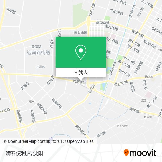 满客便利店地图