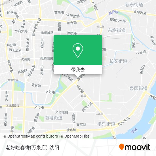 老好吃春饼(万泉店)地图