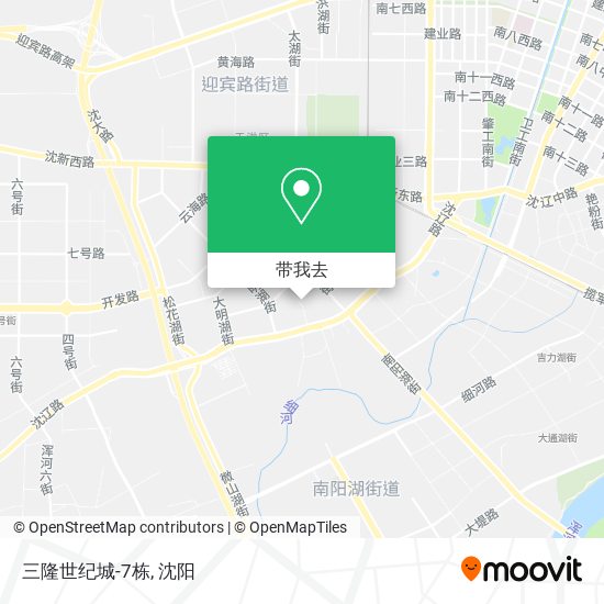 三隆世纪城-7栋地图