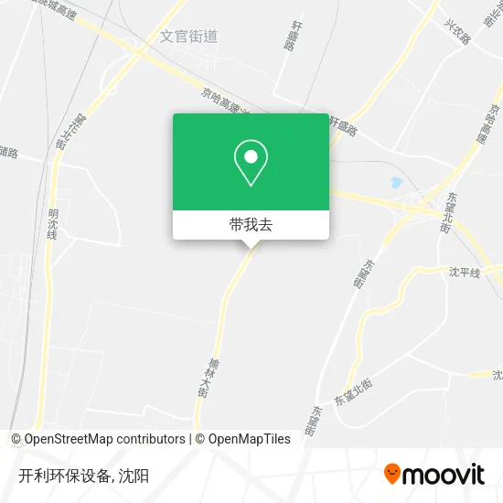 开利环保设备地图