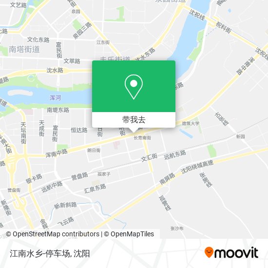 江南水乡-停车场地图