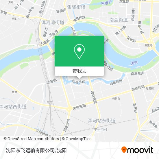 沈阳东飞运输有限公司地图