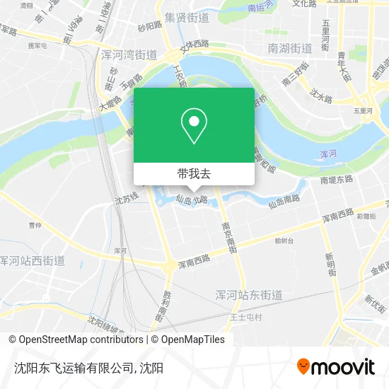 沈阳东飞运输有限公司地图