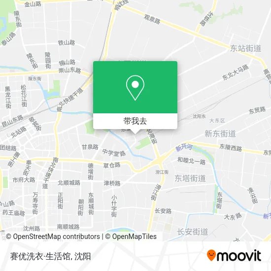 赛优洗衣·生活馆地图