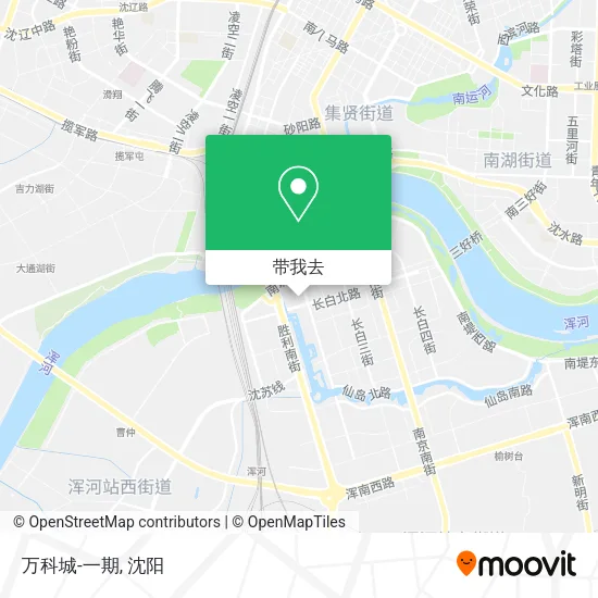 万科城-一期地图