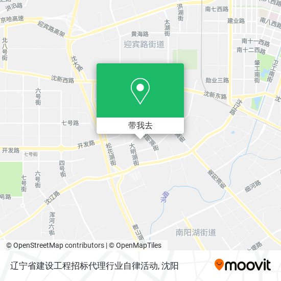 辽宁省建设工程招标代理行业自律活动地图