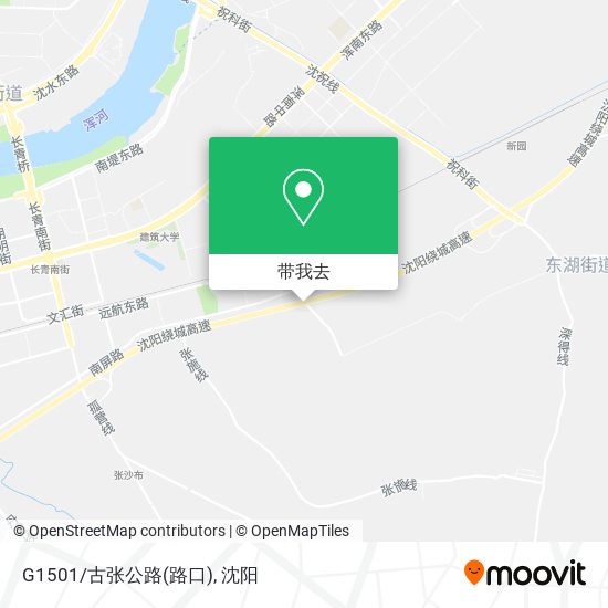 G1501/古张公路(路口)地图