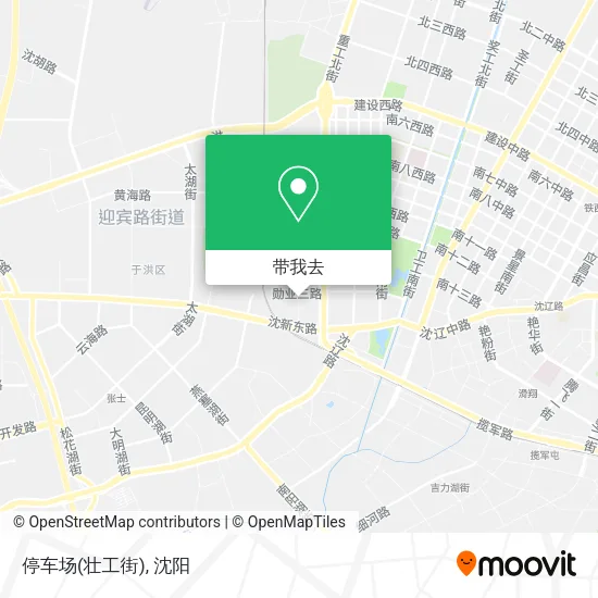 停车场(壮工街)地图