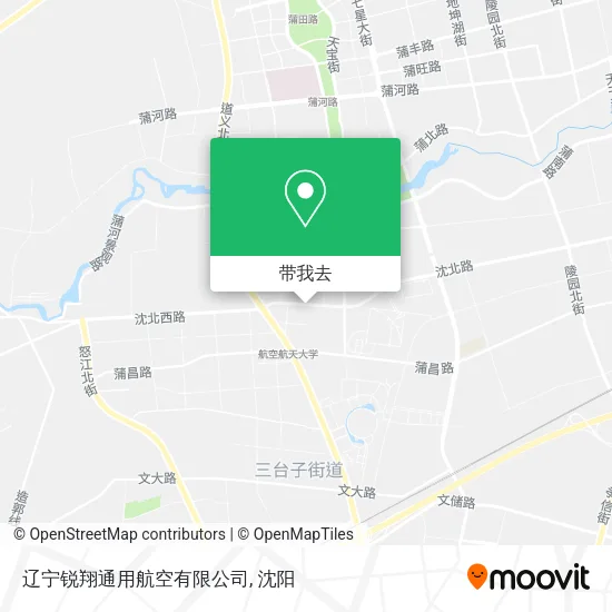 辽宁锐翔通用航空有限公司地图