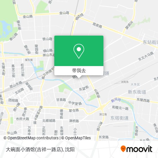 大碗面小酒馆(吉祥一路店)地图