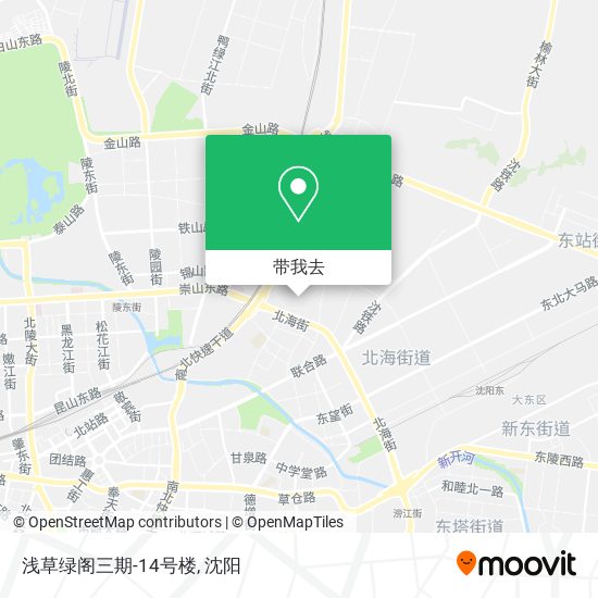 浅草绿阁三期-14号楼地图