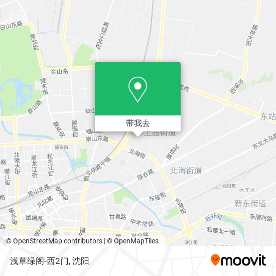 浅草绿阁-西2门地图