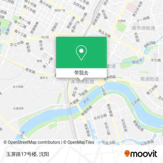 玉屏路17号楼地图