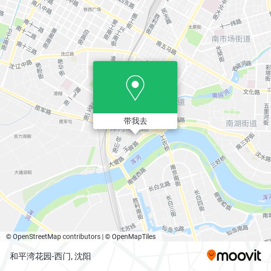 和平湾花园-西门地图