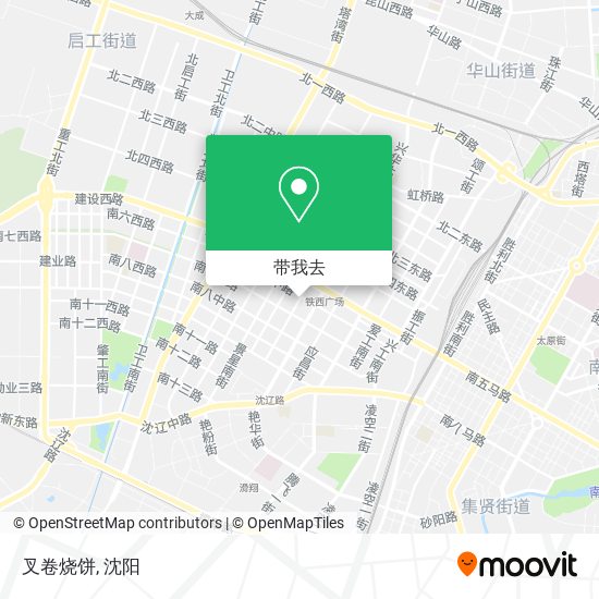 叉卷烧饼地图