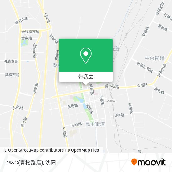 M&G(青松路店)地图