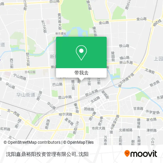 沈阳鑫鼎裕阳投资管理有限公司地图
