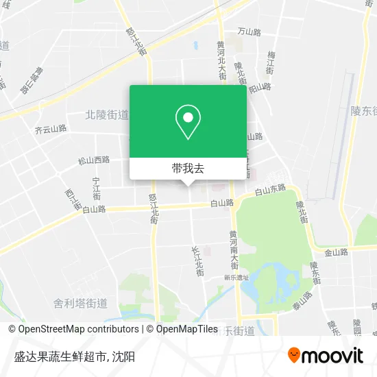 盛达果蔬生鲜超市地图