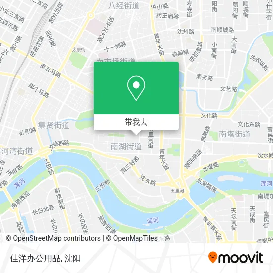 佳洋办公用品地图