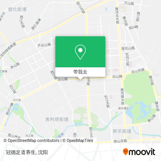 冠德足道养生地图