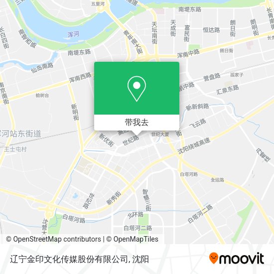 辽宁金印文化传媒股份有限公司地图