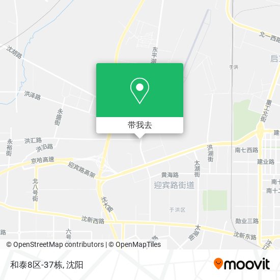 和泰8区-37栋地图
