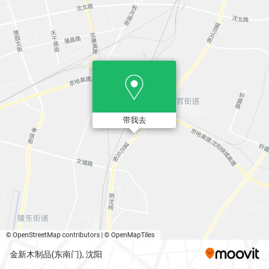 金新木制品(东南门)地图
