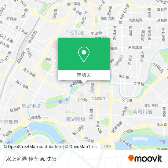 水上渔港-停车场地图