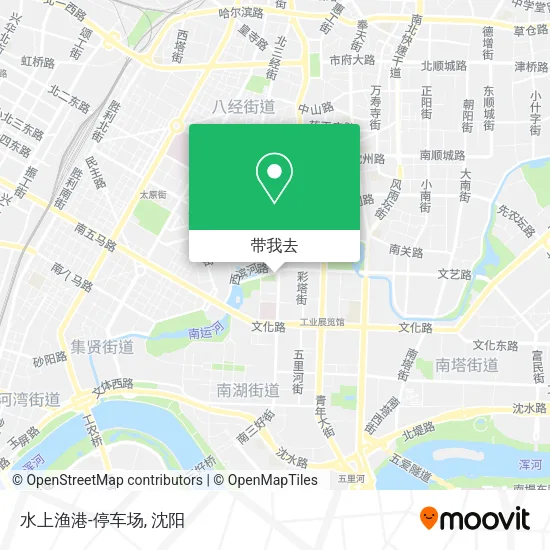 水上渔港-停车场地图