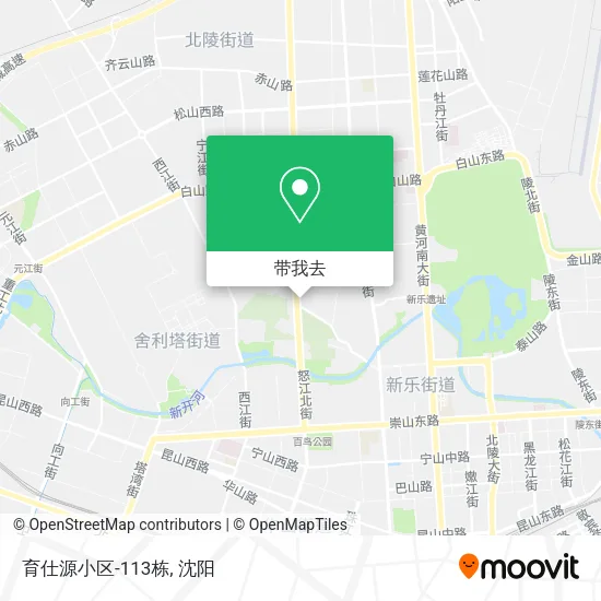育仕源小区-113栋地图
