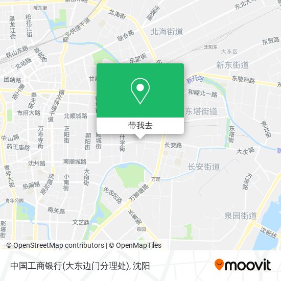 中国工商银行(大东边门分理处)地图