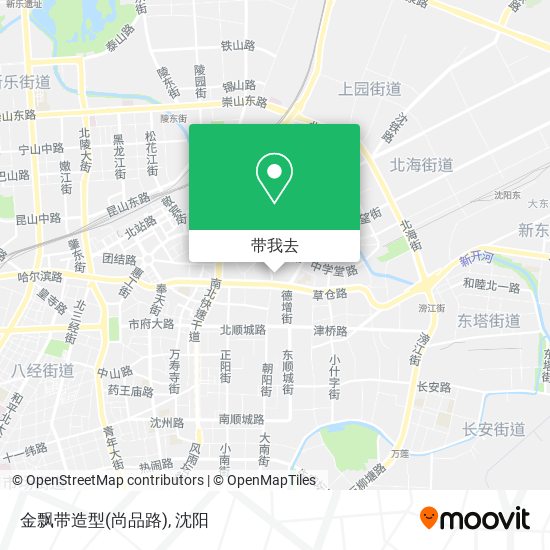 金飘带造型(尚品路)地图