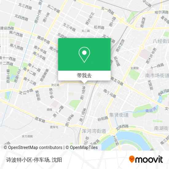 诗波特小区-停车场地图