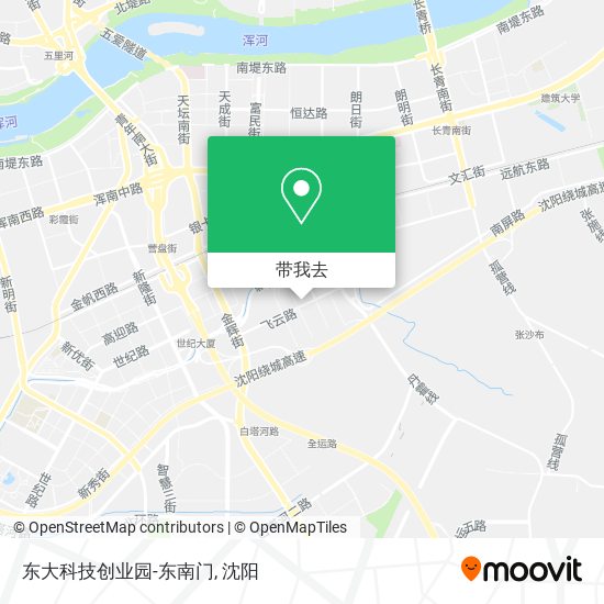 东大科技创业园-东南门地图
