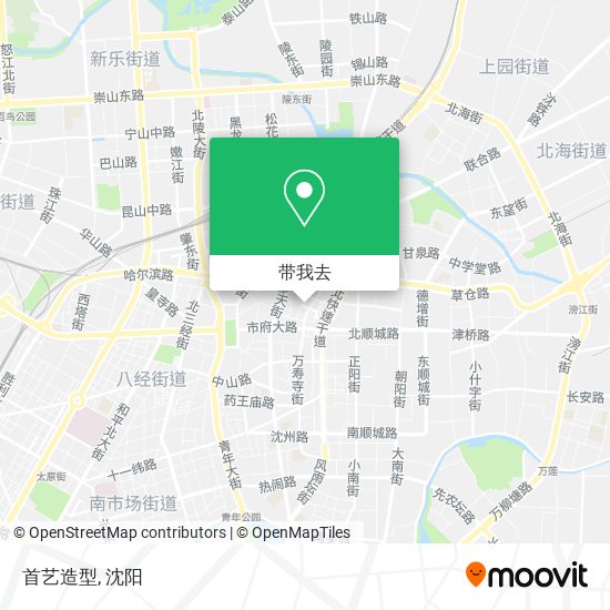 首艺造型地图
