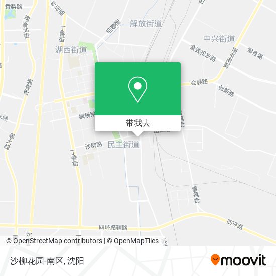 沙柳花园-南区地图
