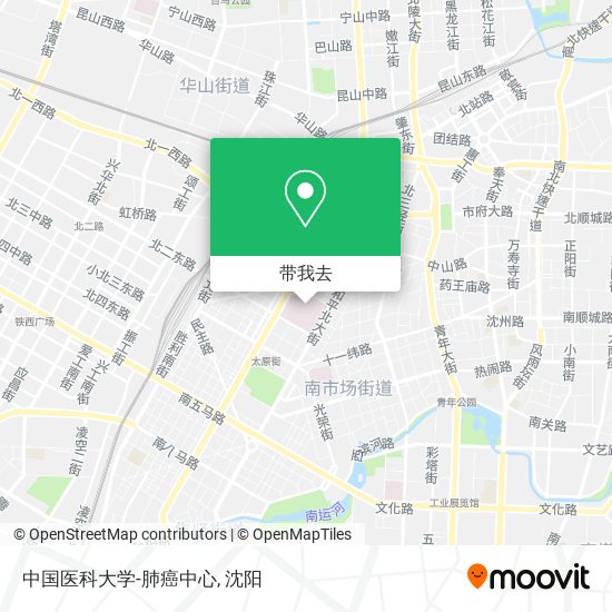 中国医科大学-肺癌中心地图