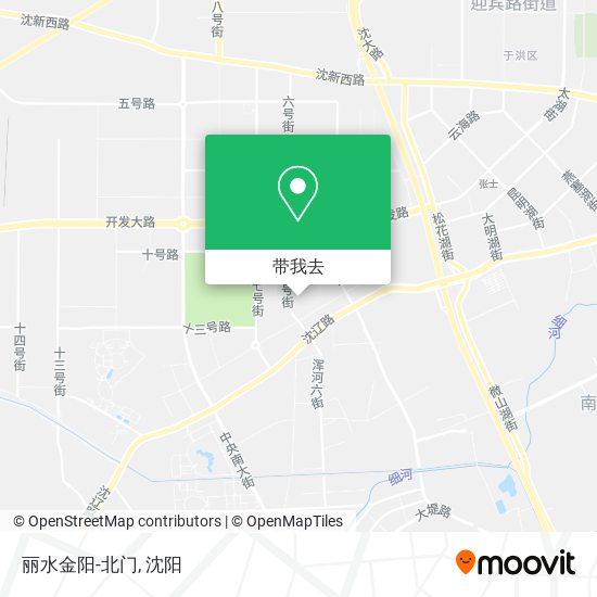 丽水金阳-北门地图