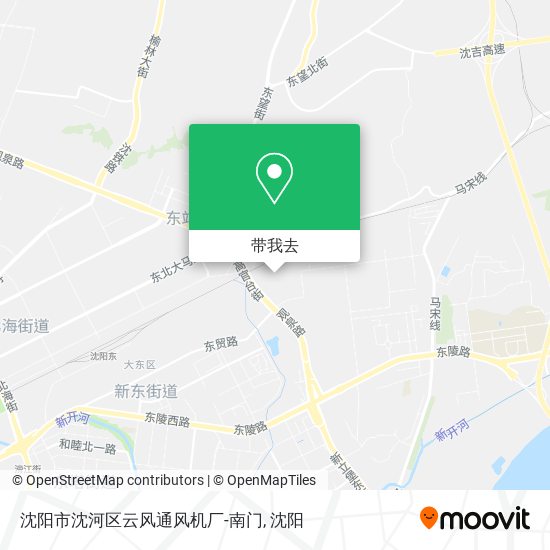 沈阳市沈河区云风通风机厂-南门地图