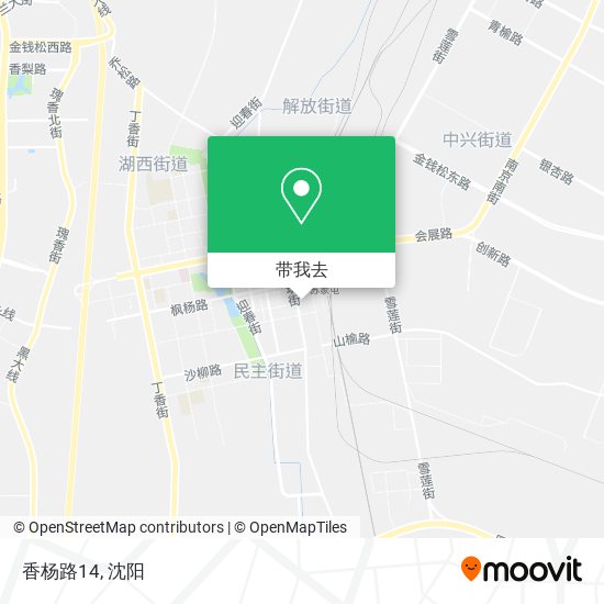 香杨路14地图