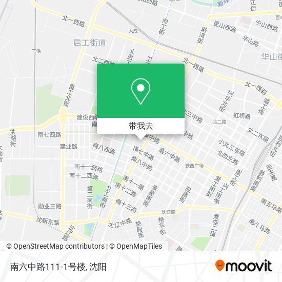 南六中路111-1号楼地图