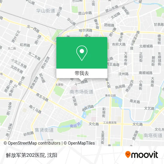解放军第202医院地图