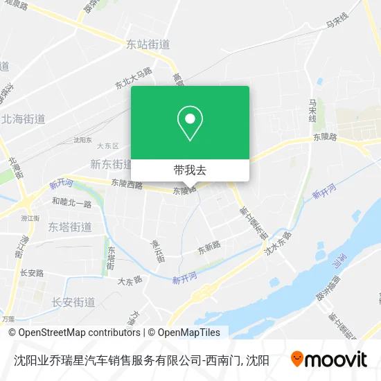 沈阳业乔瑞星汽车销售服务有限公司-西南门地图