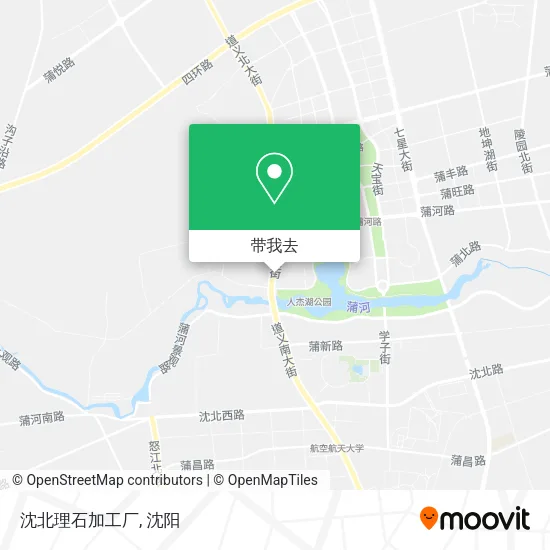 沈北理石加工厂地图