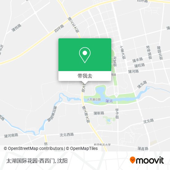 太湖国际花园-西四门地图